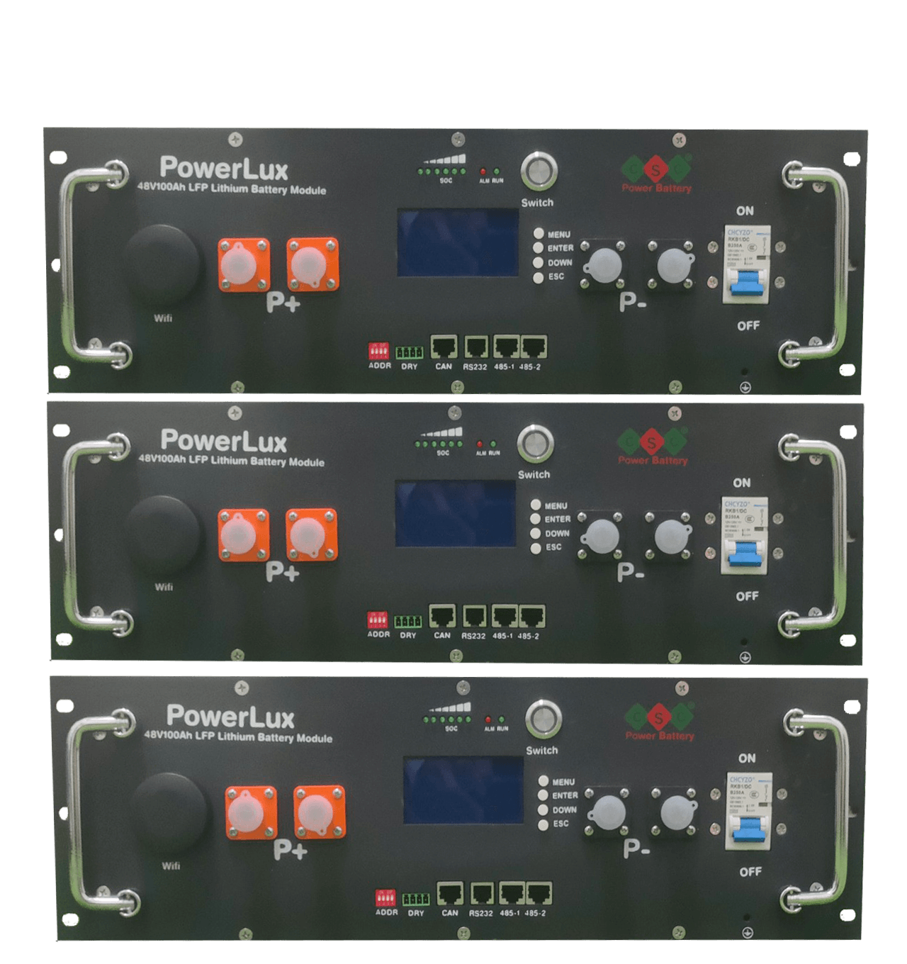 Pin Lưu Trữ CSC PowerLux 51,2V100Ah